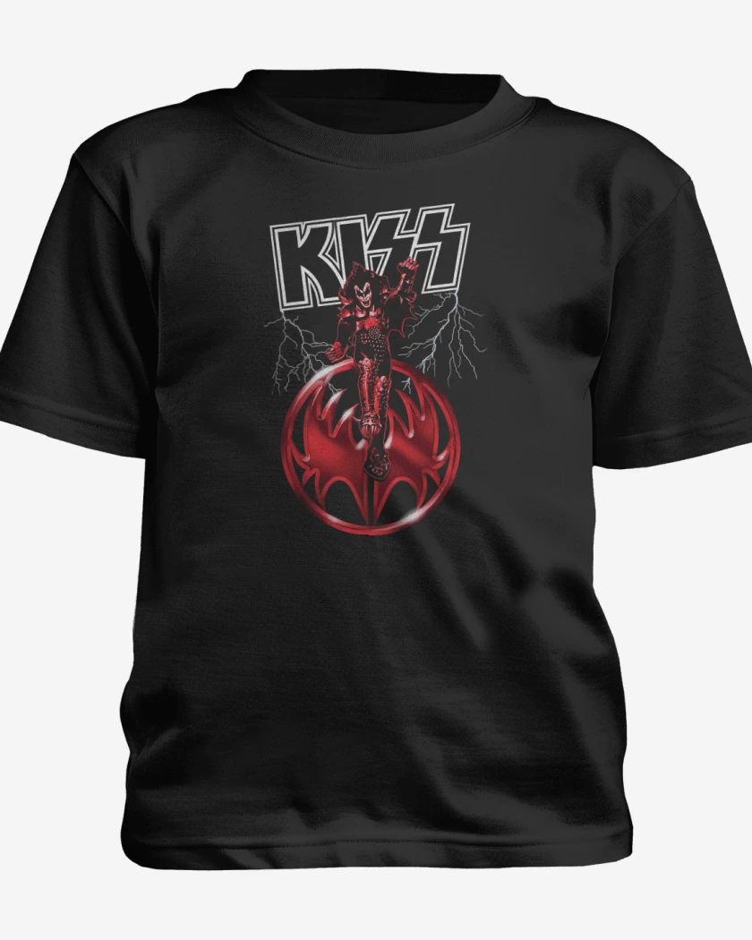 Polera de niño Negro de Demon Simmons