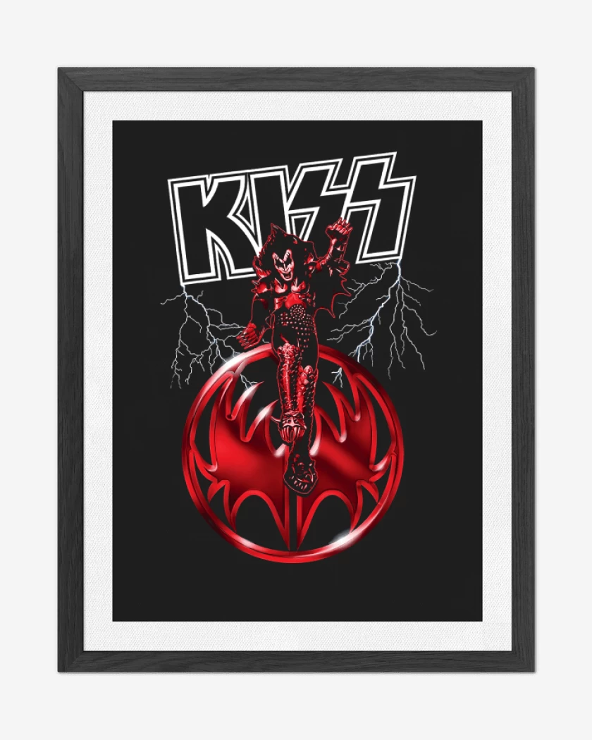 Cuadro decorativo Negro de Demon Simmons