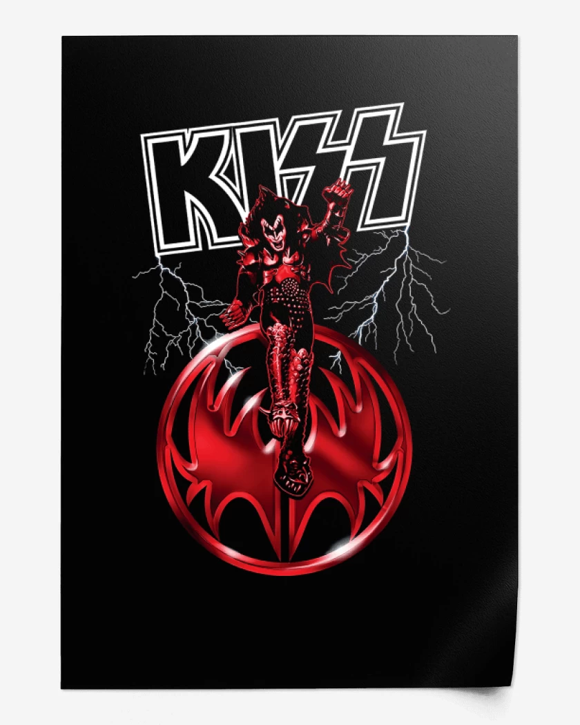 Print Negro de Demon Simmons
