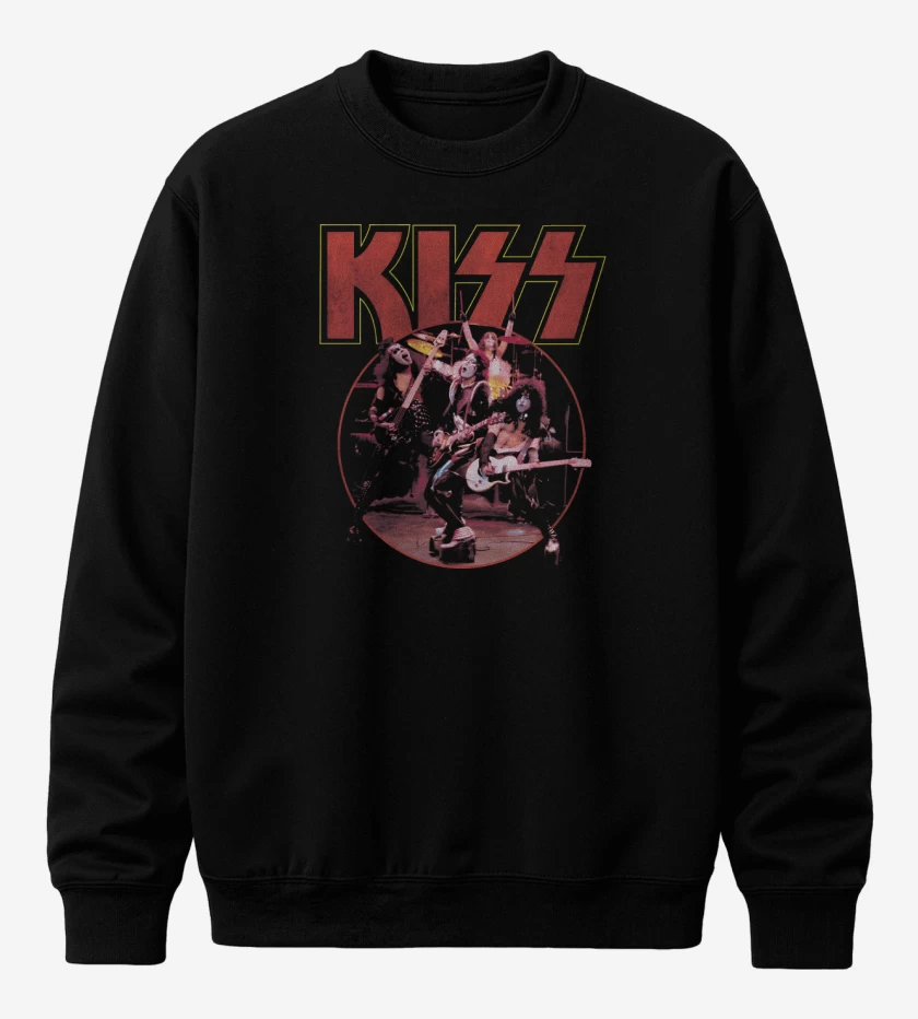 Poleron polo Kiss Band