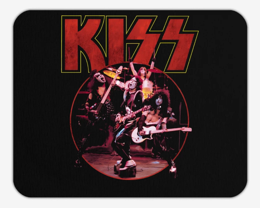 Mousepad Kiss Band