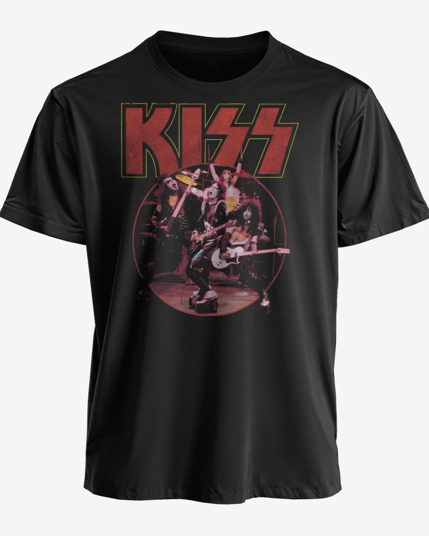 Polera premium Kiss Band