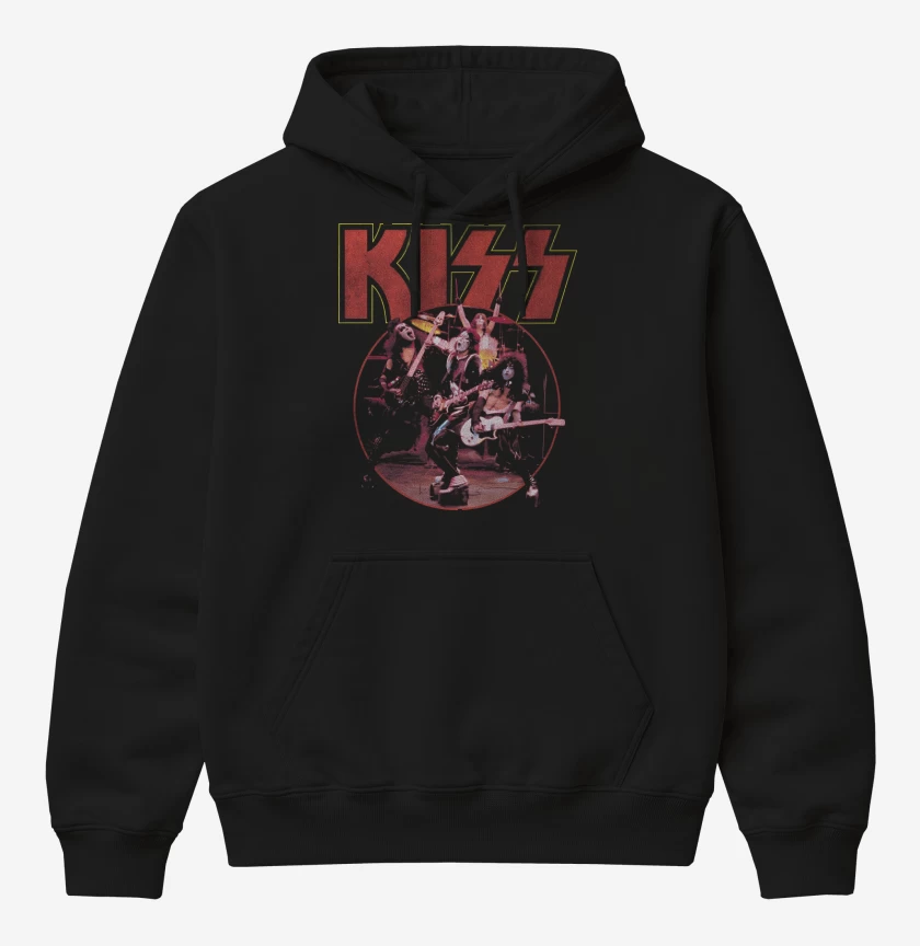 Poleron Canguro básico Kiss Band