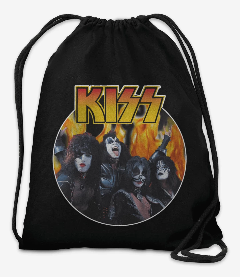Mochila Negro de KISS