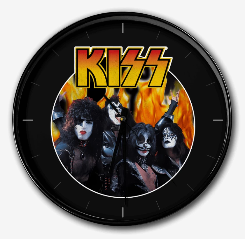 Reloj Negro de KISS