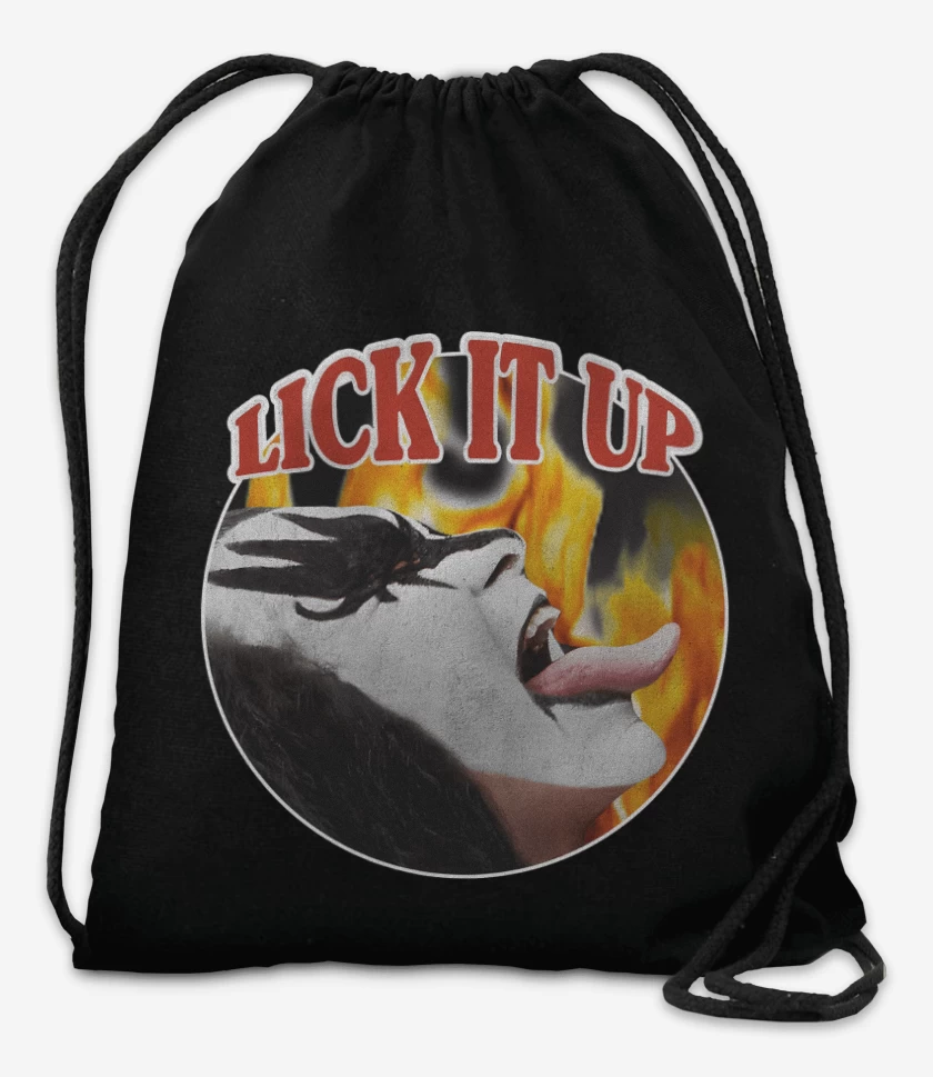 Mochila Negro de Lick it UP!