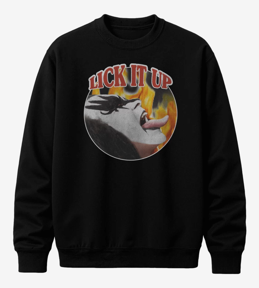 Poleron polo Negro de Lick it UP!
