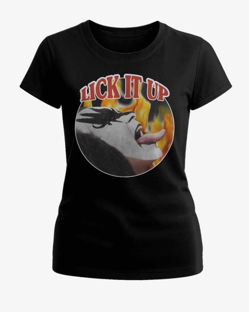 Polera de Mujer Negro de Lick it UP!