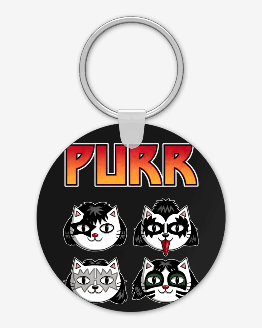 Llavero Negro de Purr