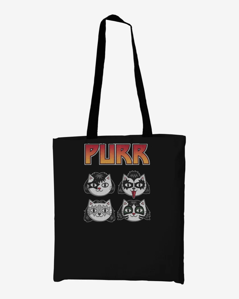 Totebag Negro de Purr
