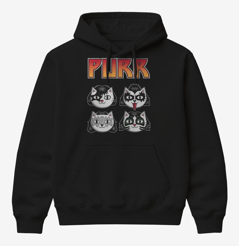 Poleron Canguro básico Negro de Purr