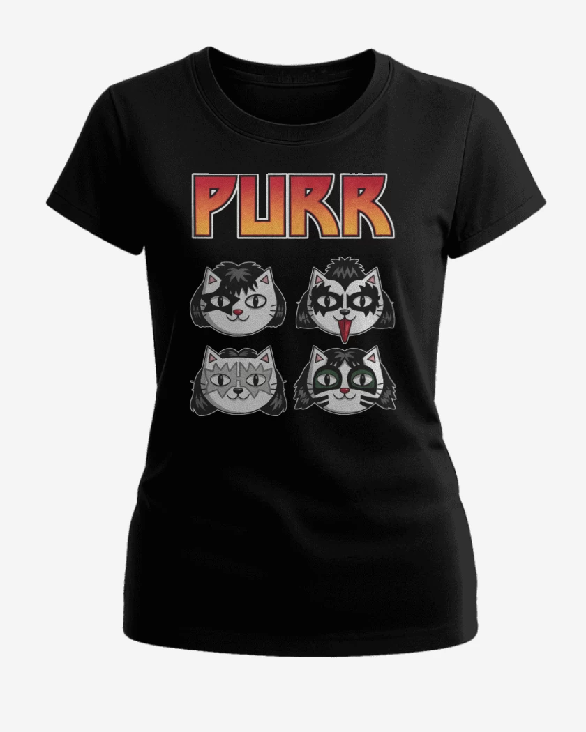 Polera de Mujer Negro de Purr