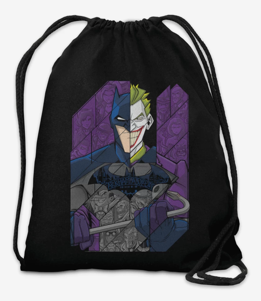 Mochila Negro de Orden y Caos