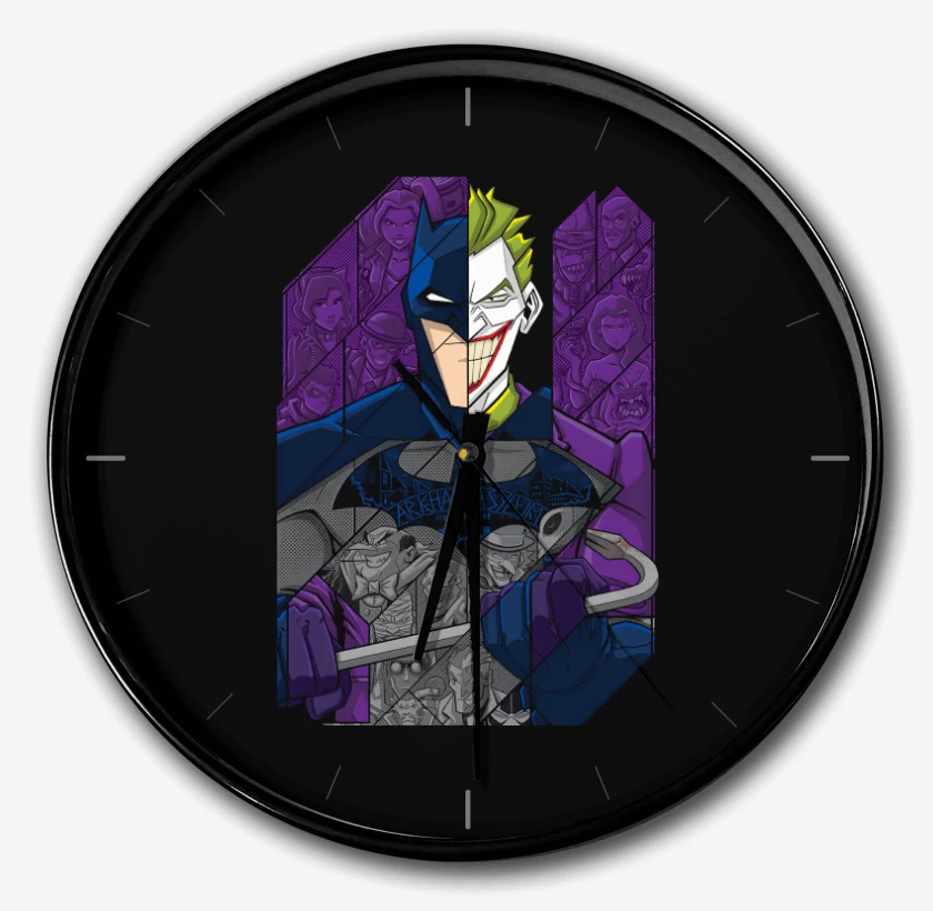 Reloj Negro de Orden y Caos