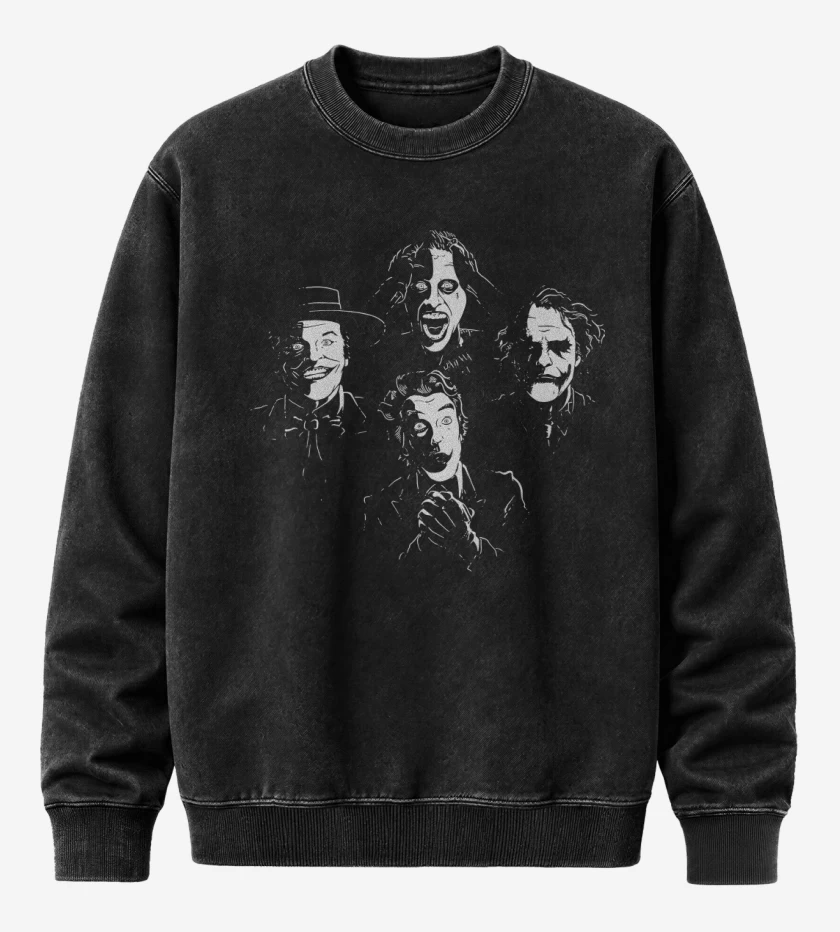 Poleron Polo Acid Wash Negro de Rhapsody
