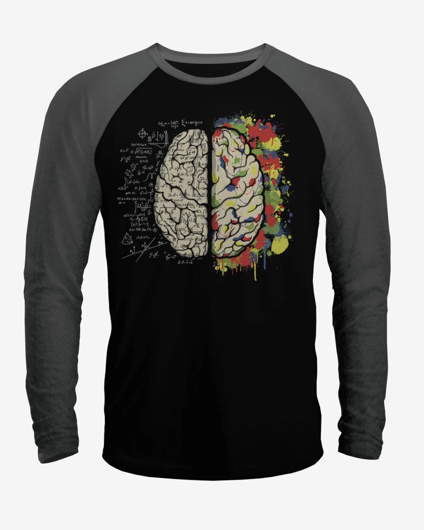 Polera Raglan Cerebro