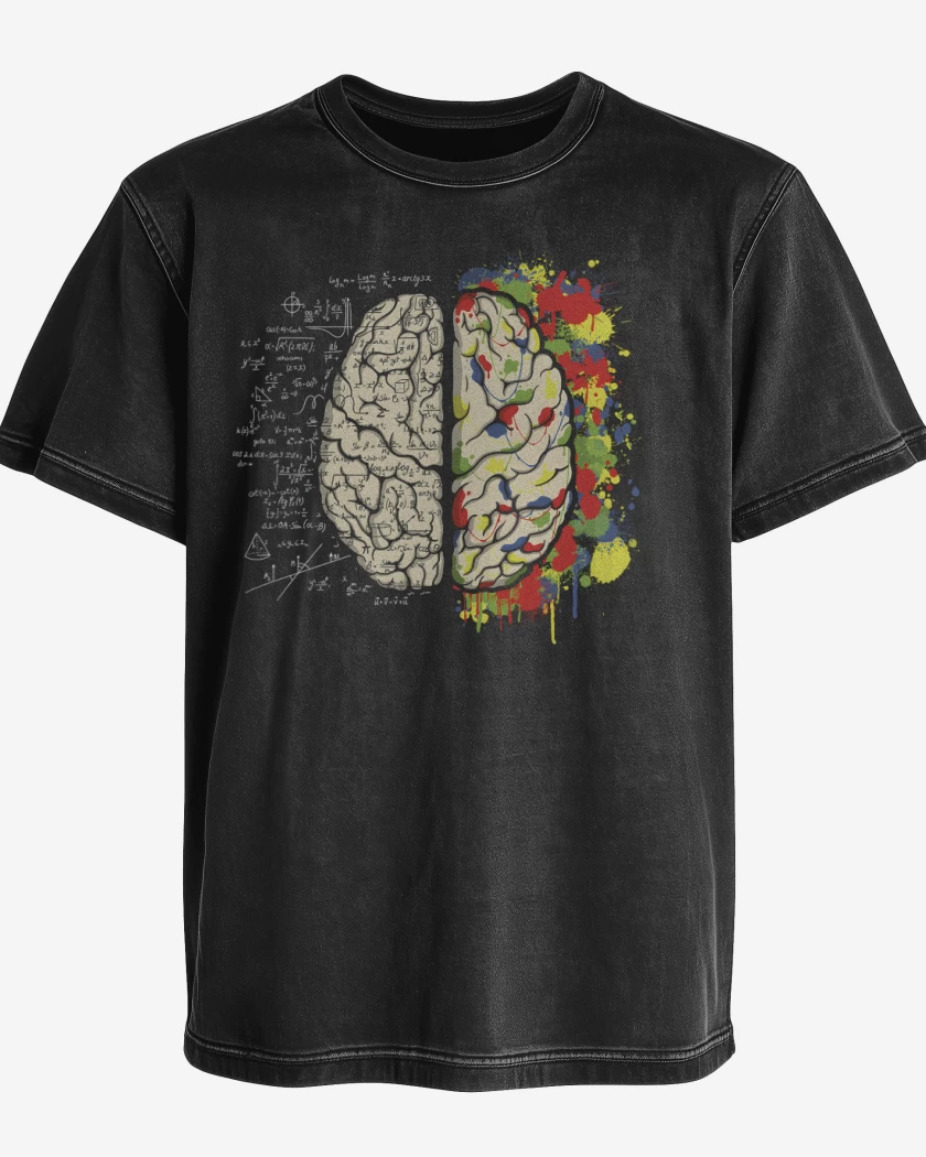 Polera desgastada Cerebro