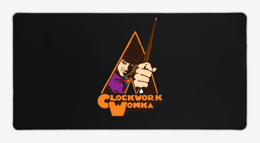 Mouse pad Gamer A Clockwork Wonka