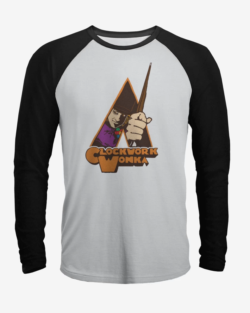 Polera Raglan A Clockwork Wonka