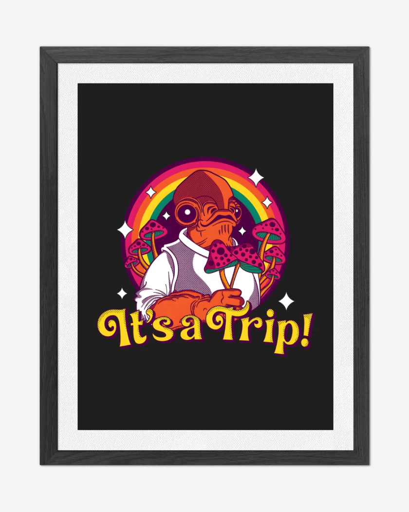 Cuadro decorativo Negro de Its a Trip