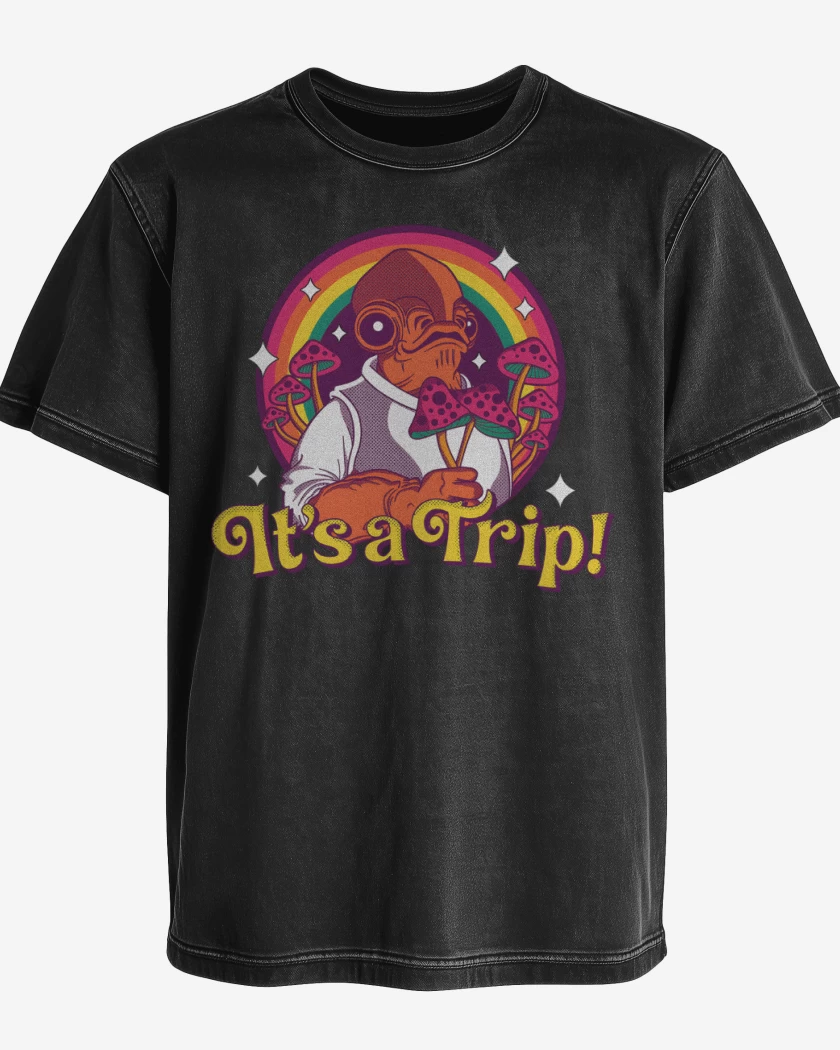 Polera desgastada Its a Trip