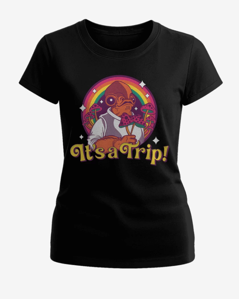 Polera de Mujer Negro de Its a Trip
