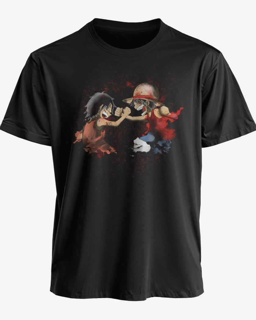 Polera premium Negro de Hermanos