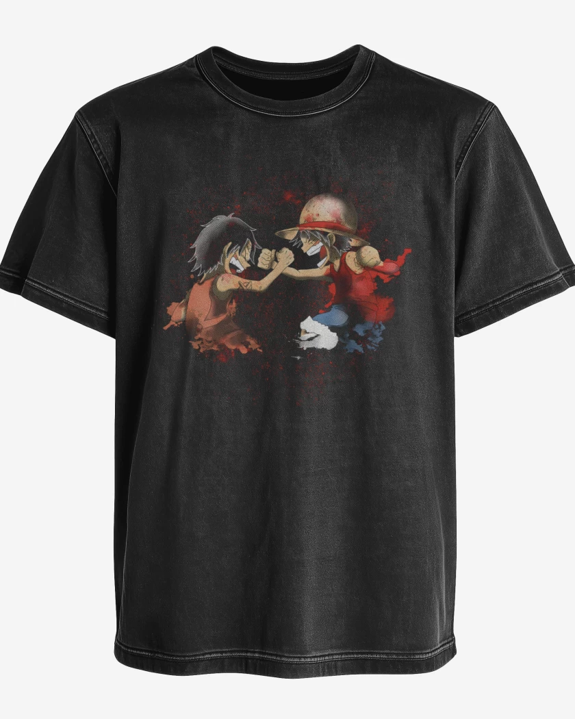 Polera desgastada Hermanos