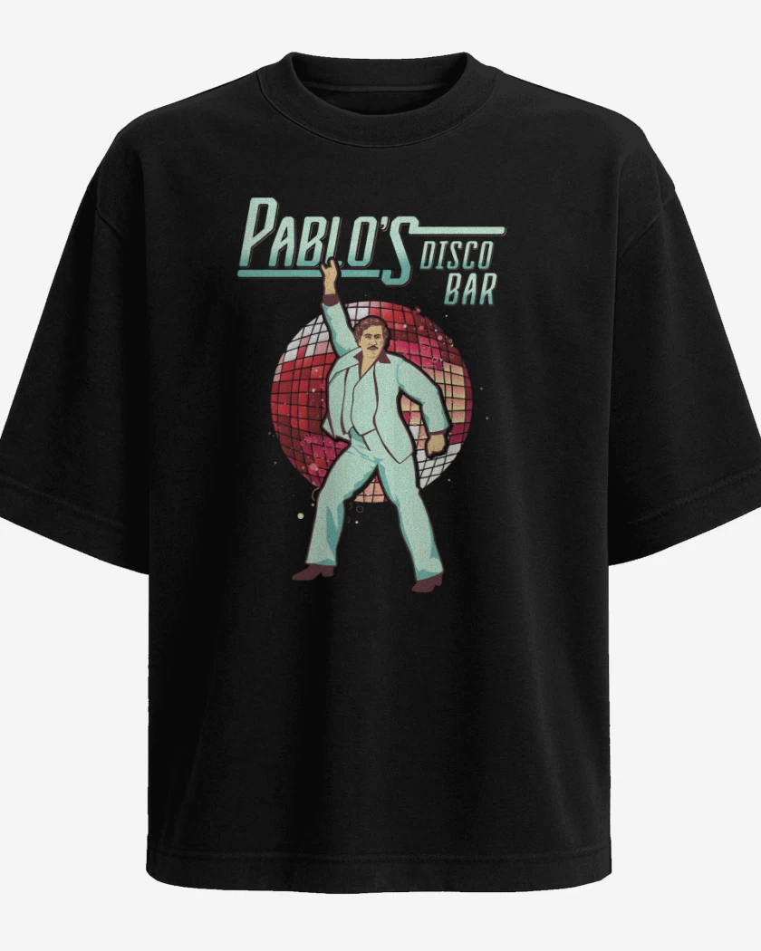 Polera Oversize Pablos Disco Bar