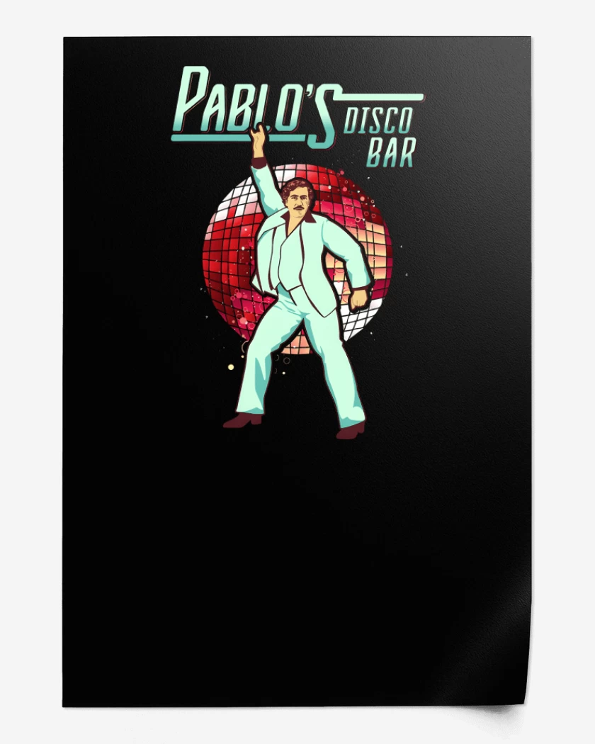 Print Pablos Disco Bar