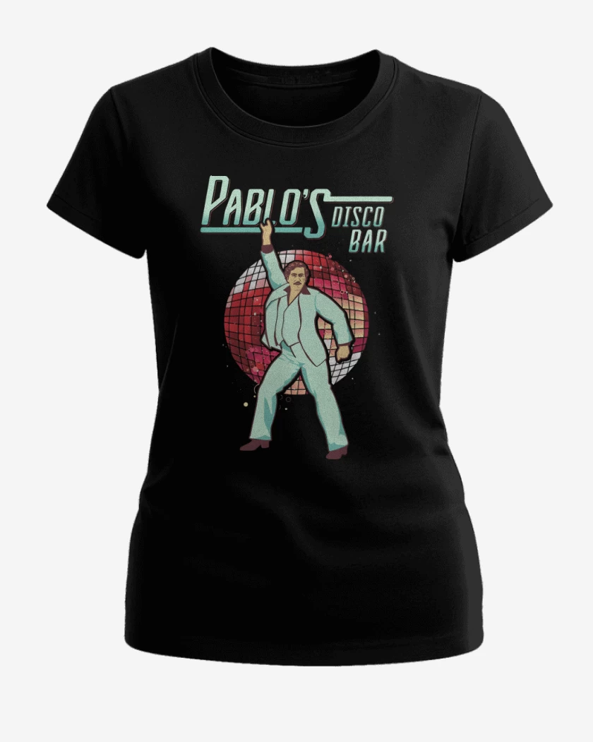 Polera de Mujer Negro de Pablos Disco Bar
