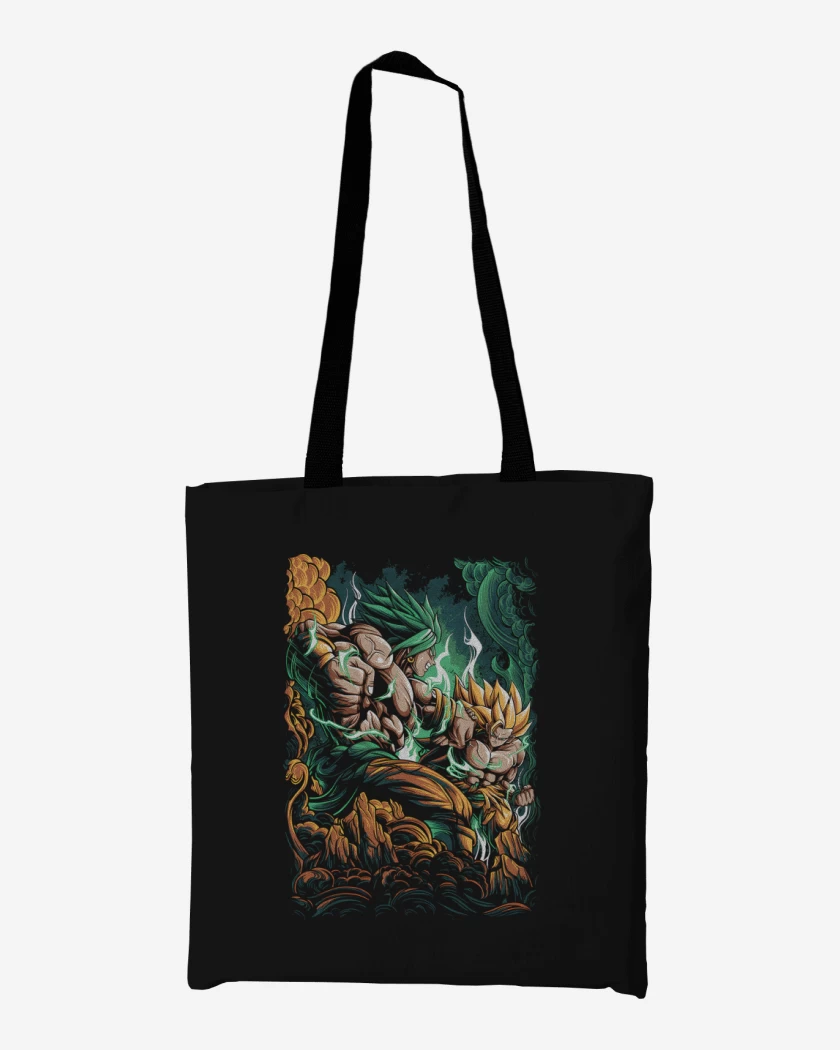 Totebag Broly vs Goku SSJ3