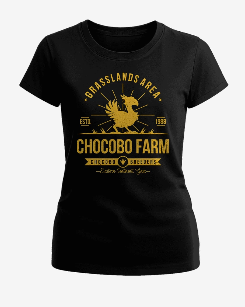 Polera de Mujer Negro de Chocobo Farm