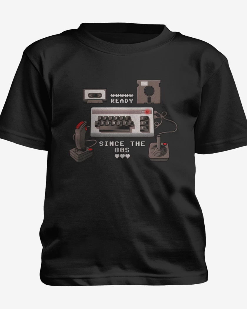Polera de niño Negro de Ready Since The 80s