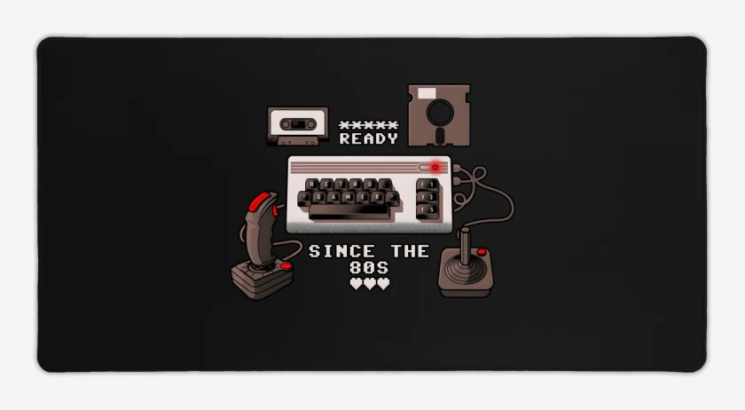 Mouse pad Gamer Ready Since The 80s