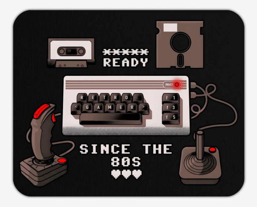Mousepad Ready Since The 80s
