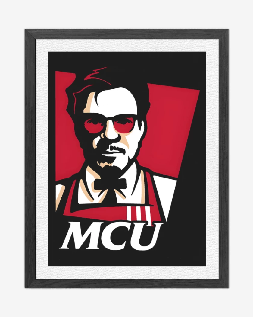 Cuadro decorativo Negro de MCU