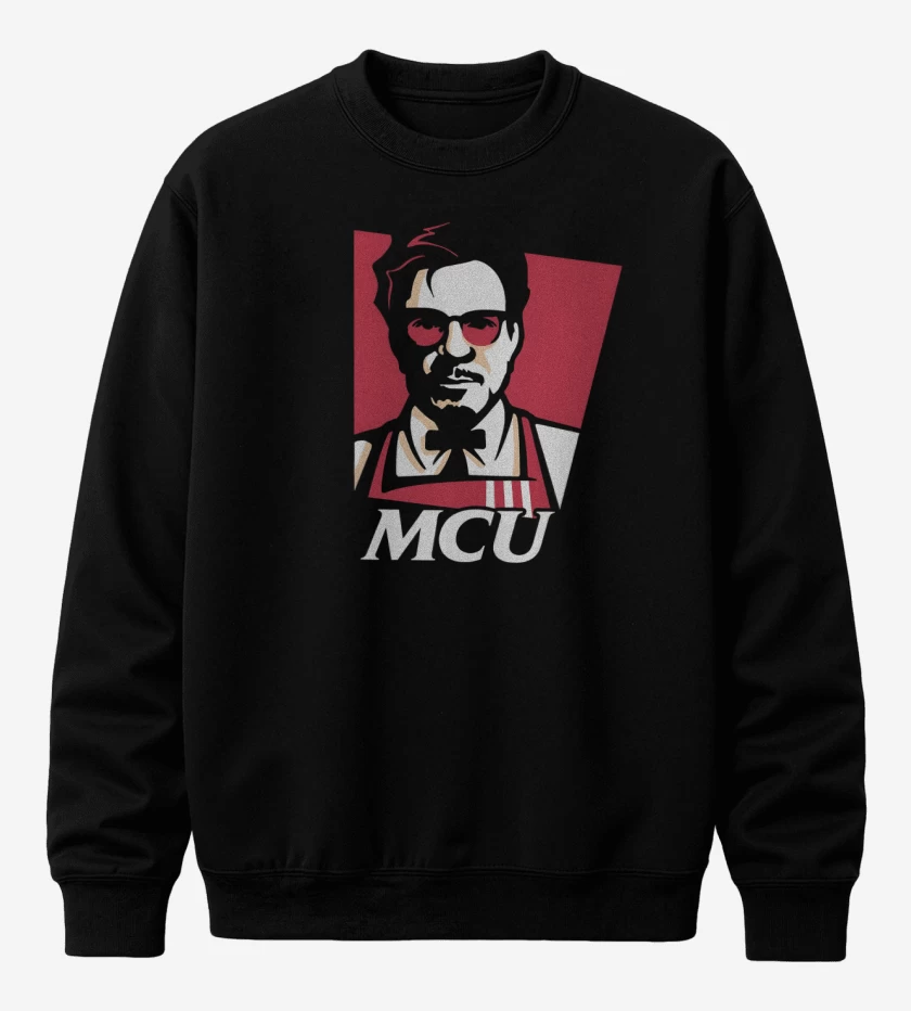 Poleron polo Negro de MCU