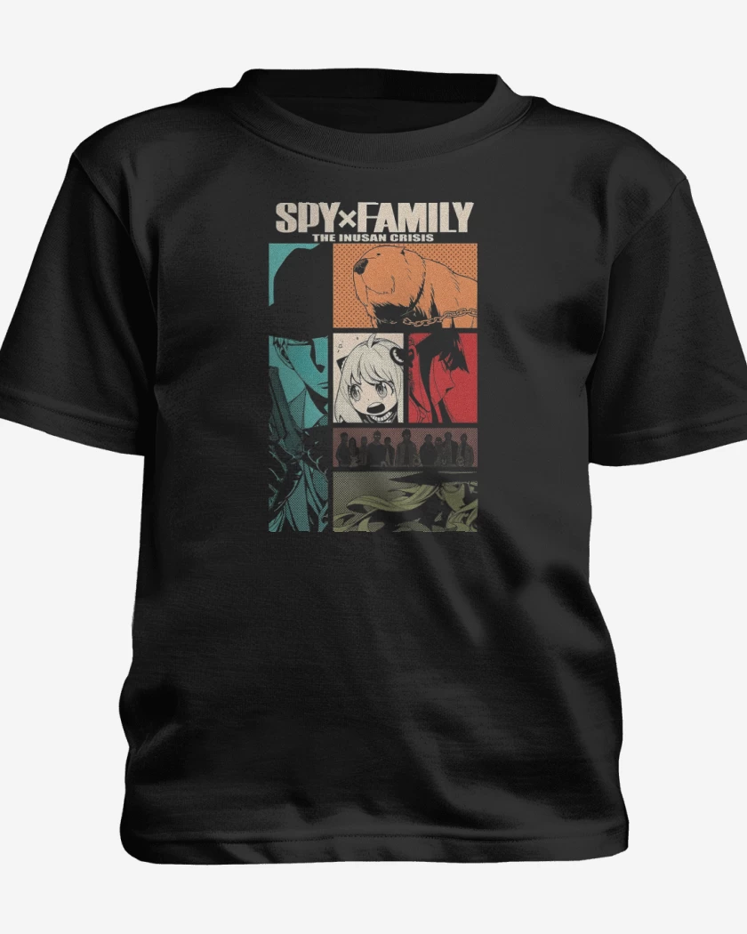 Polera de niño Negro de Spy x Family