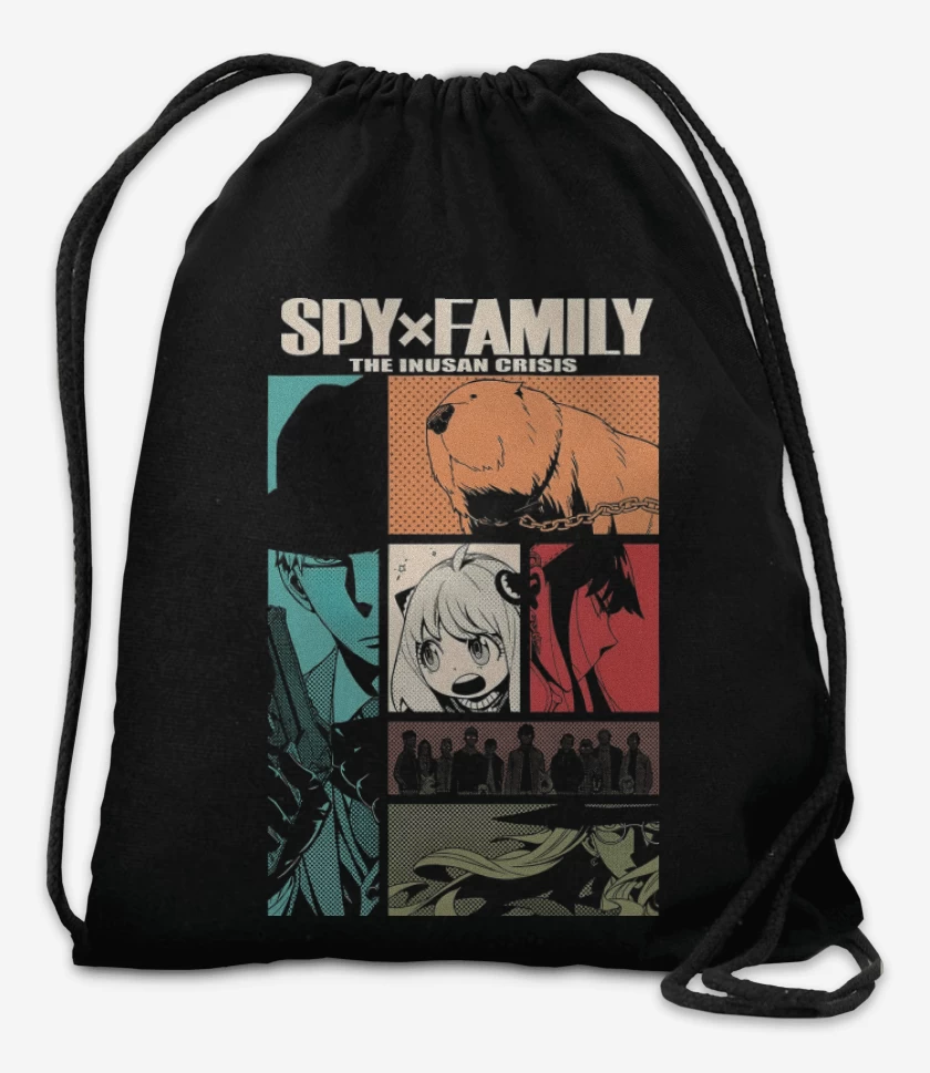 Mochila Negro de Spy x Family