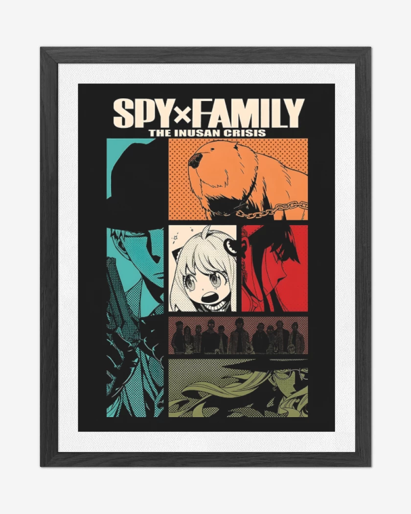 Cuadro decorativo Negro de Spy x Family