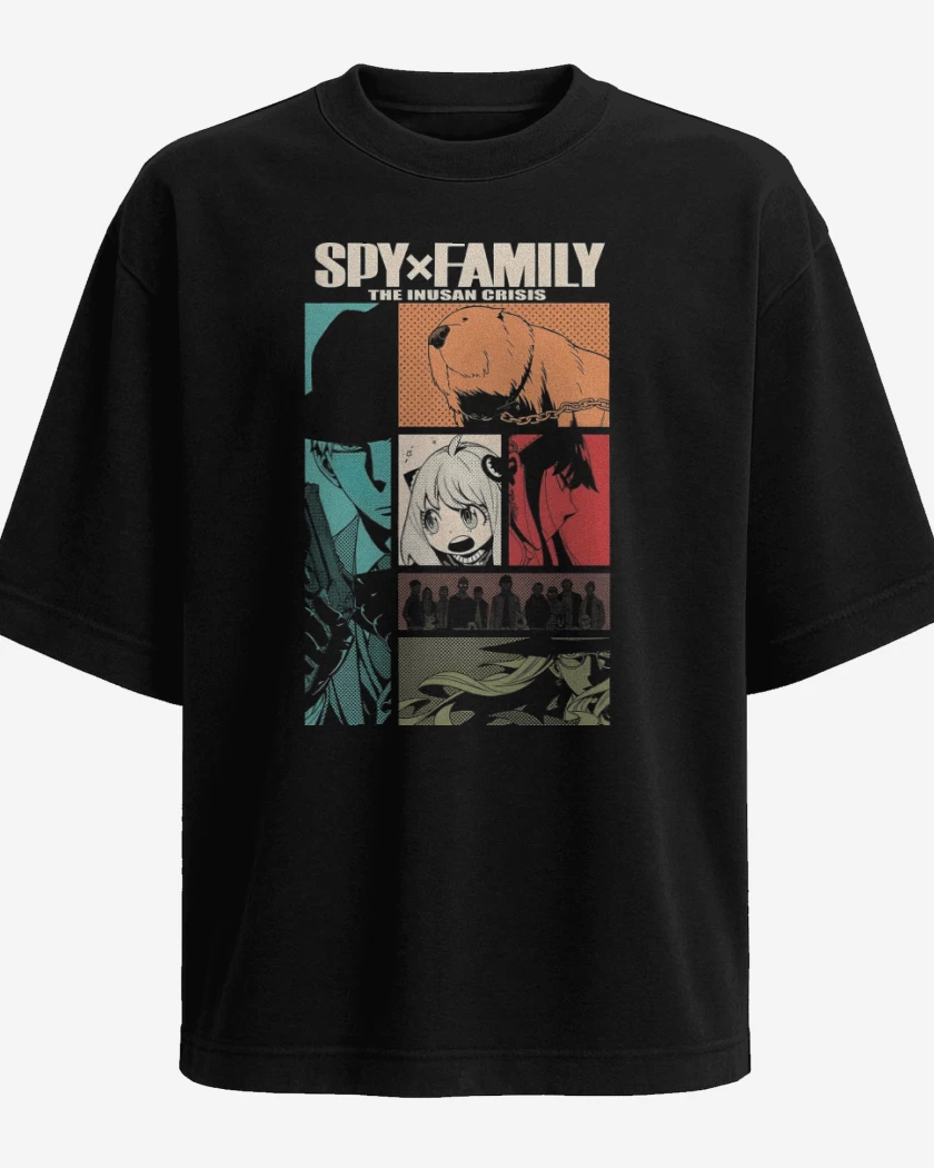 Polera Oversize Spy x Family
