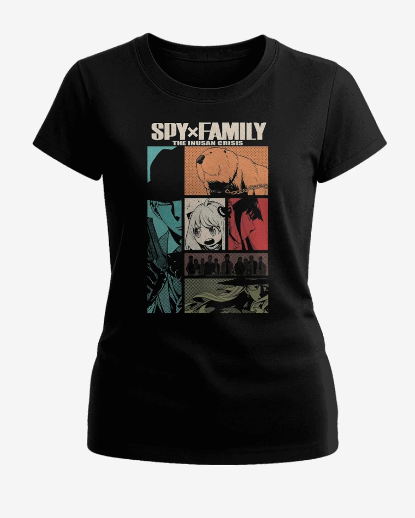 Polera de Mujer Negro de Spy x Family