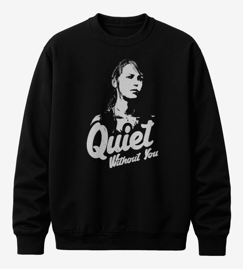 Poleron polo Negro de Quiet without you