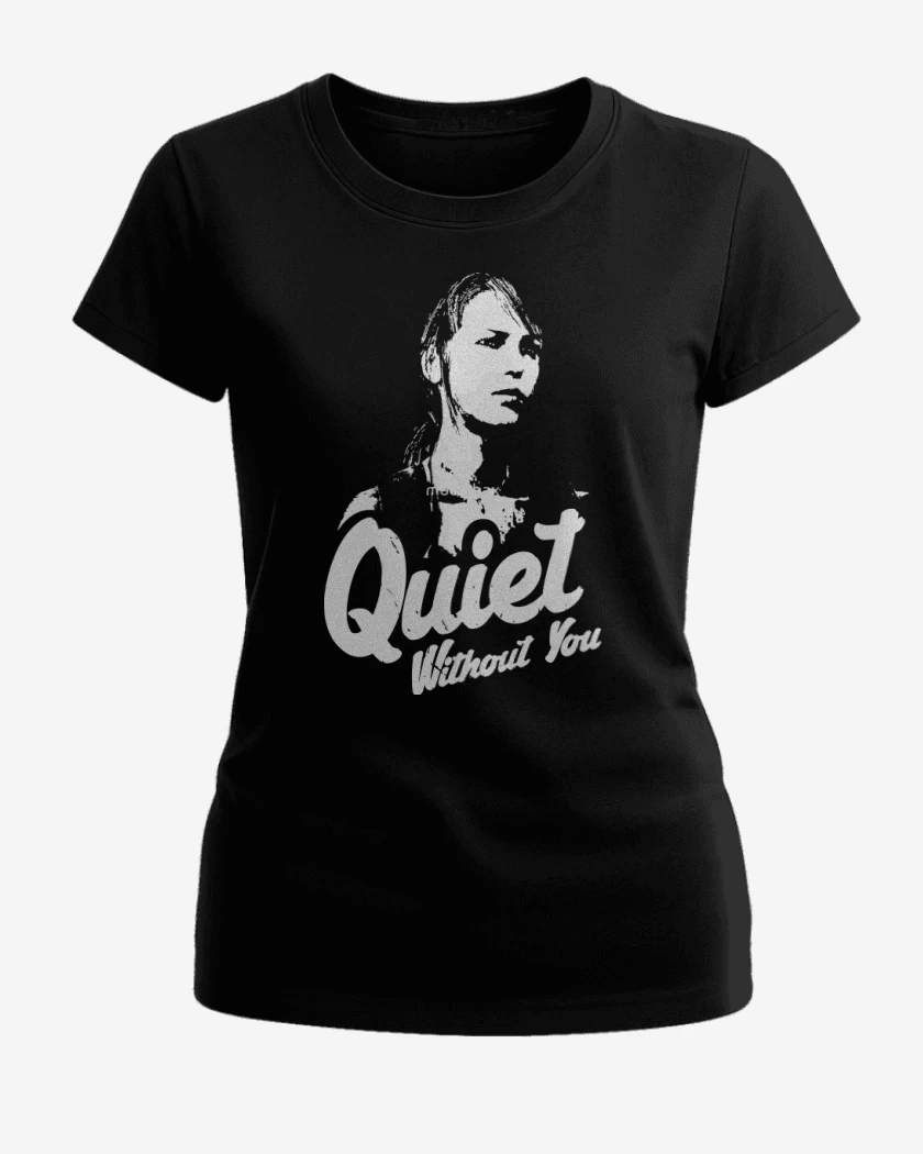 Polera de Mujer Negro de Quiet without you