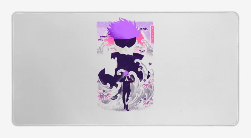Mouse pad Gamer Blanco de Satoru
