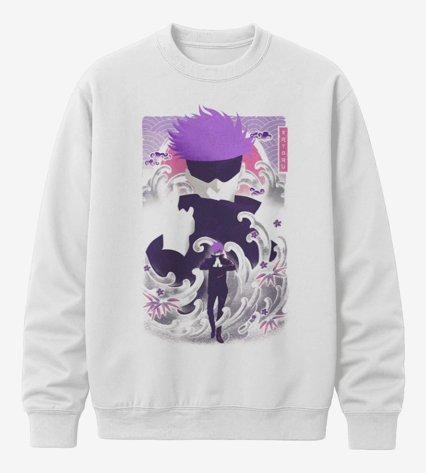 Poleron polo Blanco de Satoru
