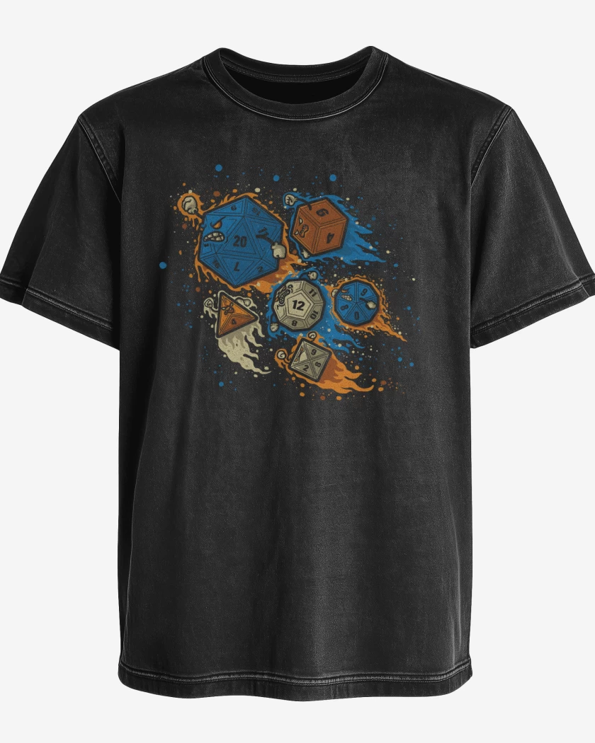 Polera desgastada RPG al Ataque