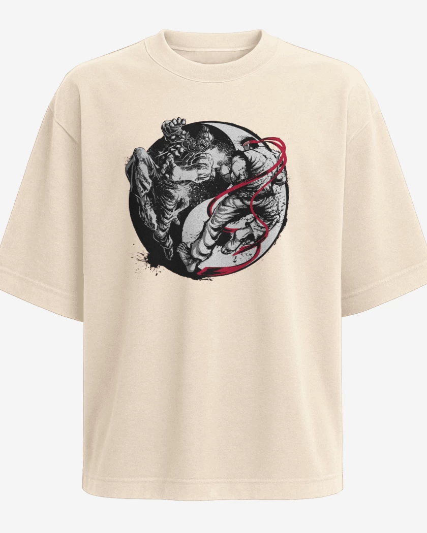 Polera Oversize Ryu Akuma