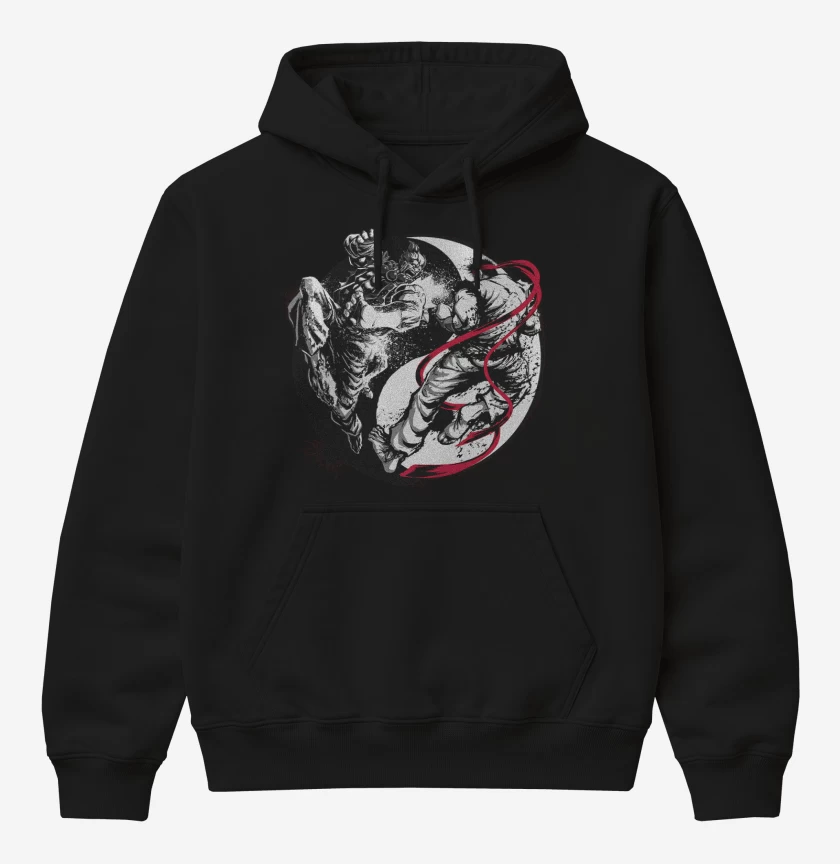 Poleron Canguro básico Ryu Akuma